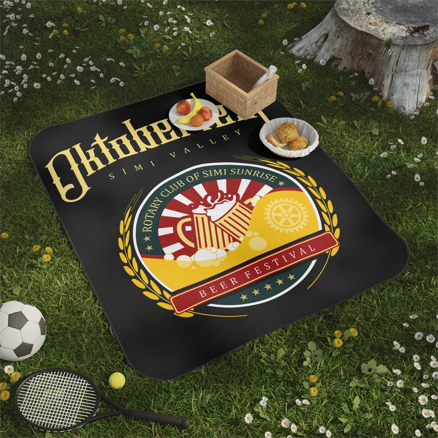 Oktoberfest Picnic Blanket