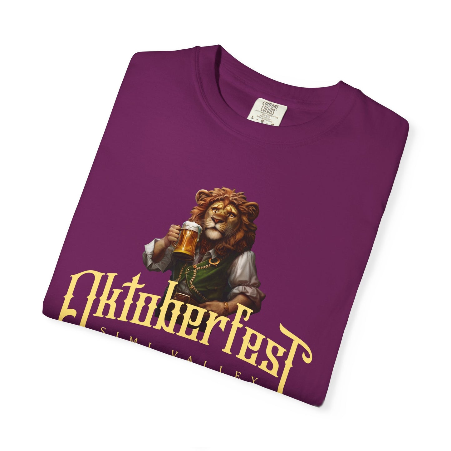 Oktoberfest Unisex Lion T-Shirt