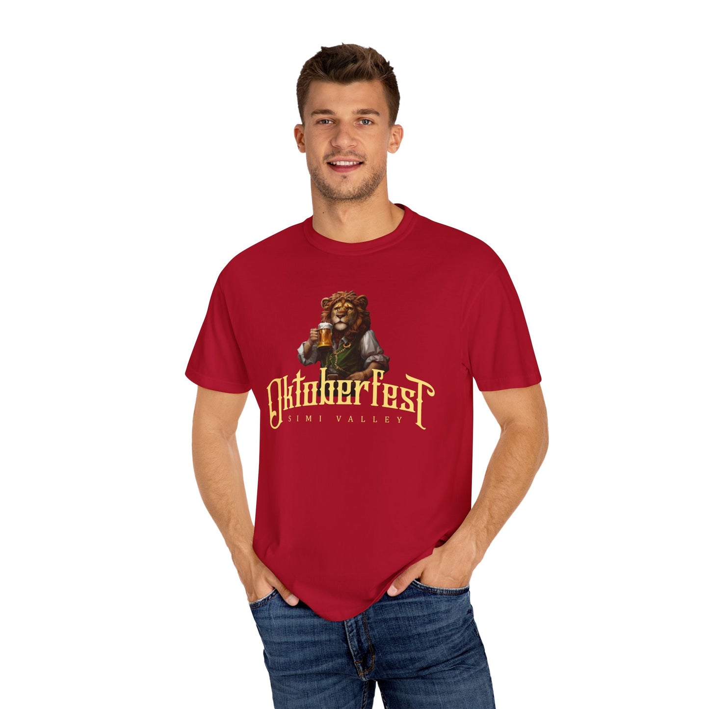 Oktoberfest Unisex Lion T-Shirt